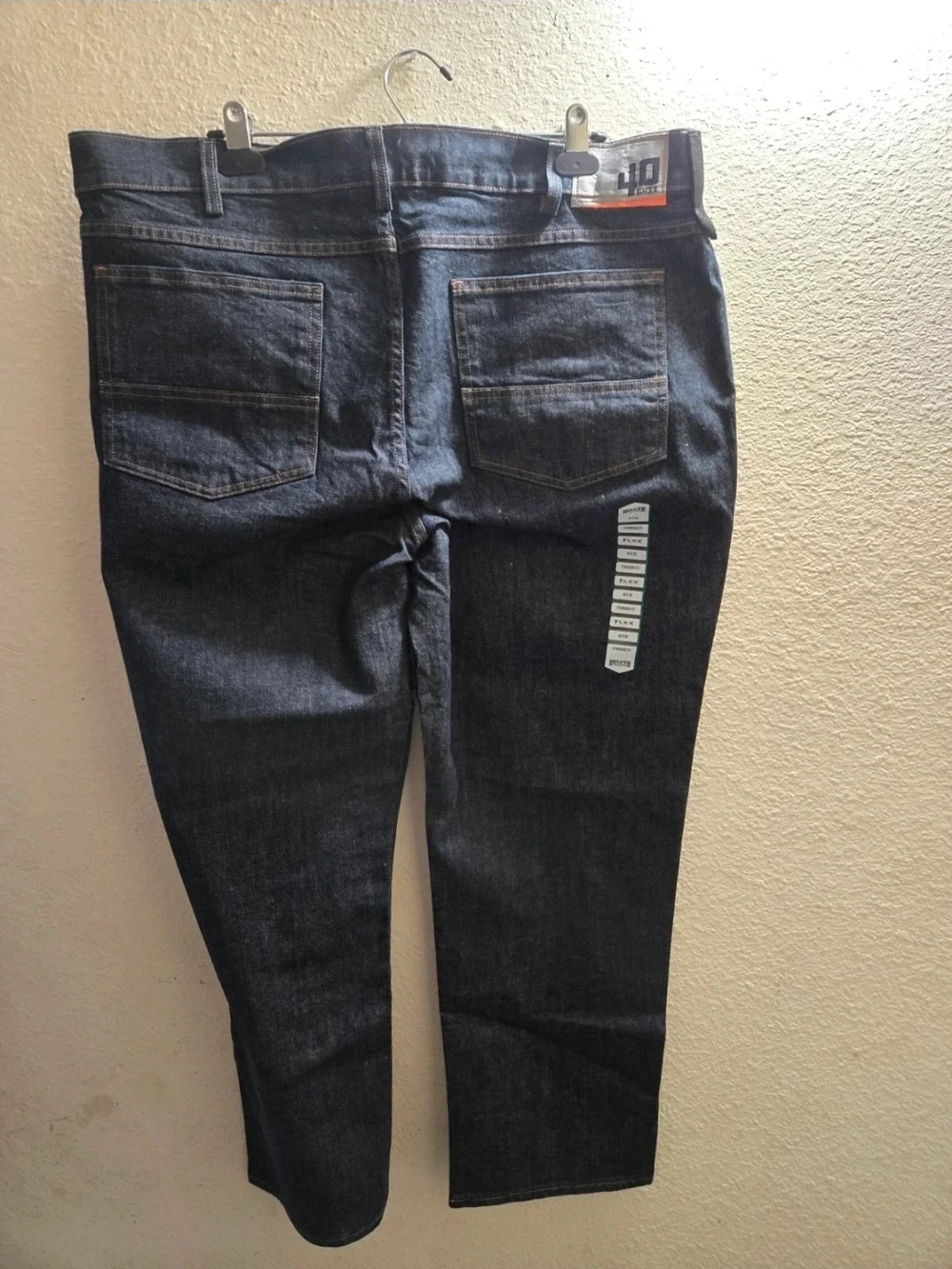 Duluth Trading Co Indigo Straight-Leg Jeans